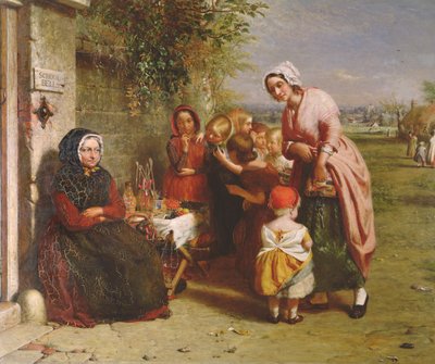 Temptation: The Fruit Stall by George Smith